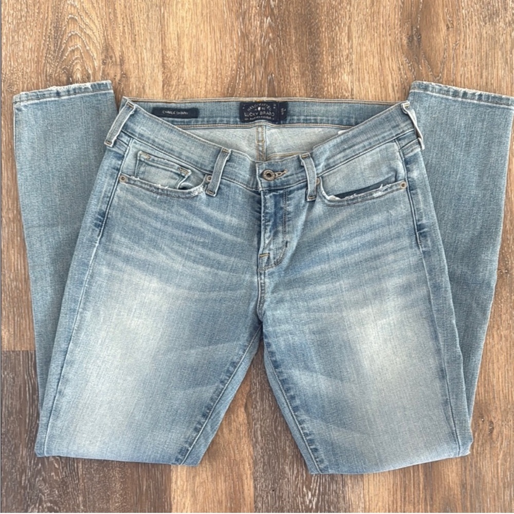 Lucky Brand Light Wash Charlie Skinny